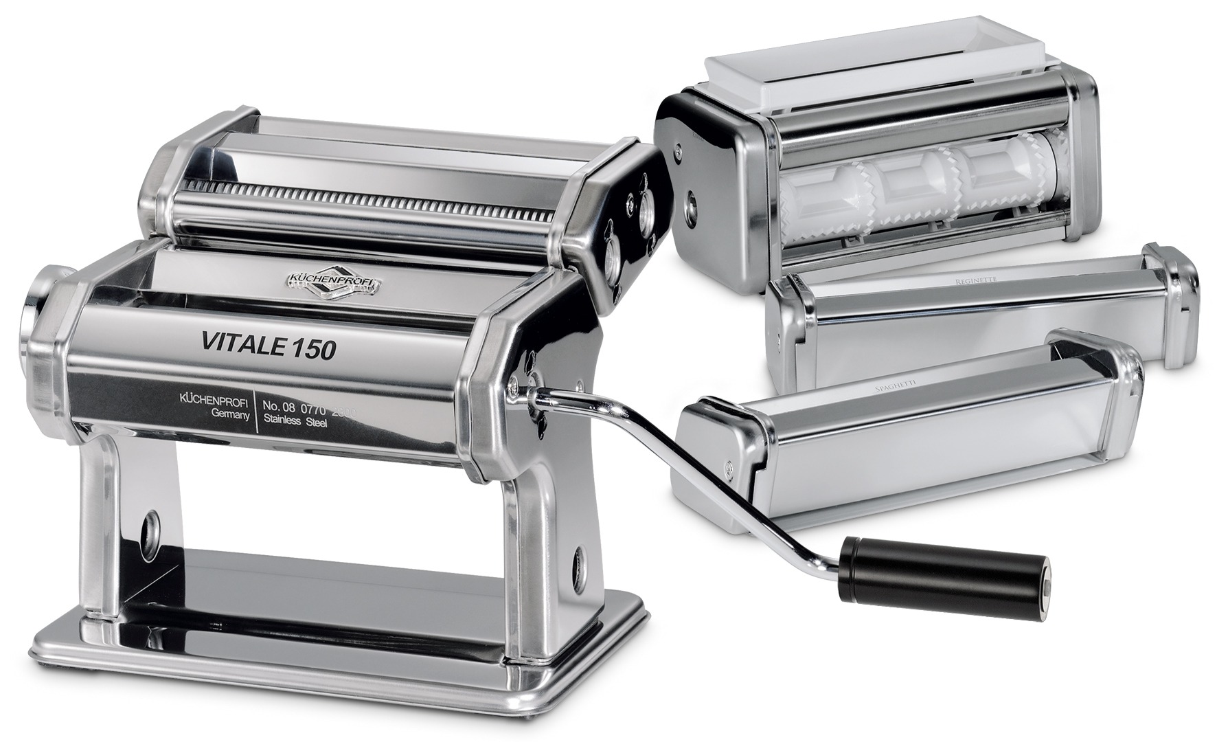 0807802804_VITALE 150 CLASSIC Strojek na těstoviny 6 nástavců Kuchenprofi (23)